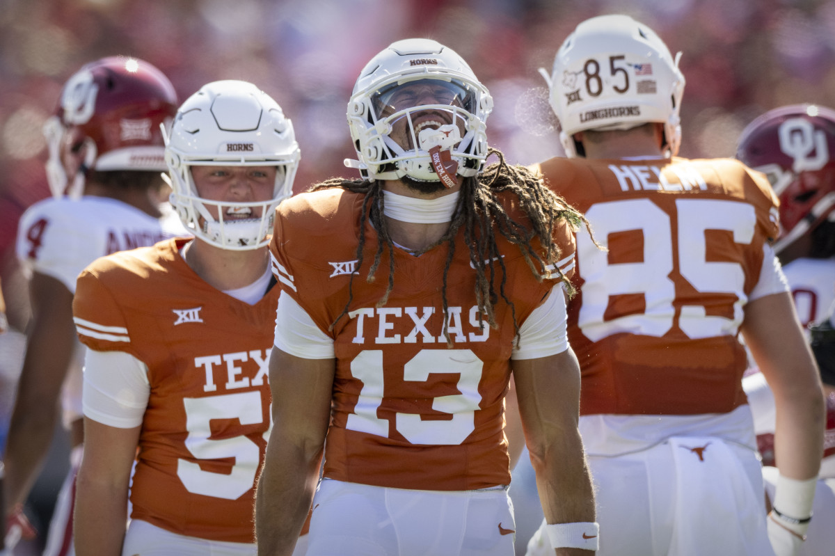 Texas Longhorns receiver Jordan Whittington
